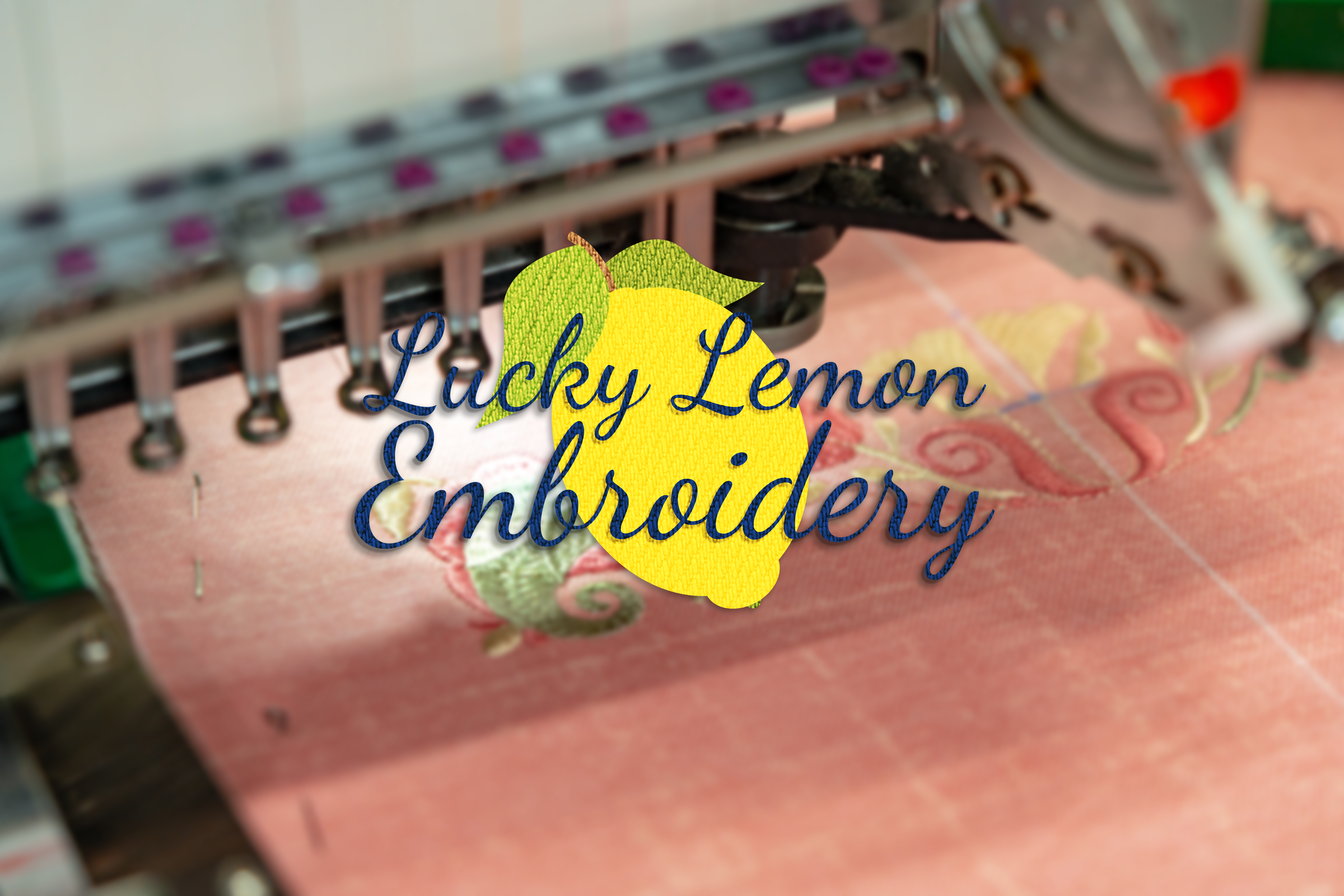 Lucky Lemon Embroidery